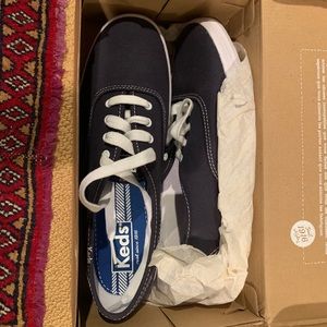 Navy Keds sneakers